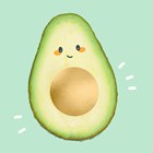 Zwangerschap felicitatie avocado